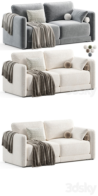 Dantone Home Marley straight folding Sofa